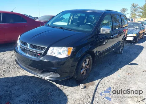 2013 Dodge Grand Caravan Sxt из США, поврежденный, VIN 2C4RDGCG3DR551127